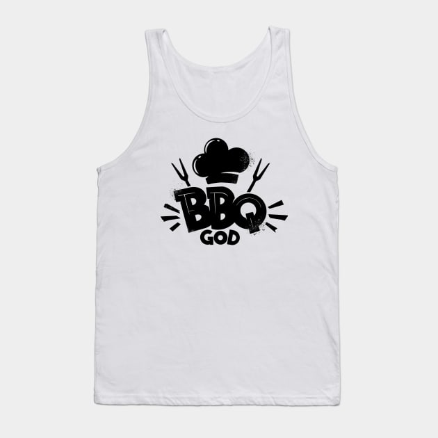 BBQ God Tank Top by Dosunets